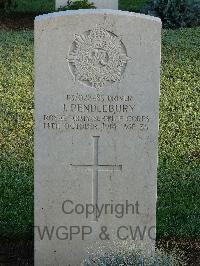 Salonika (Lembet Road) Military Cemetery - Pendlebury, John